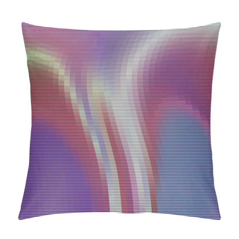 Personality  Abstract Wavy Stripes. Pillow Covers