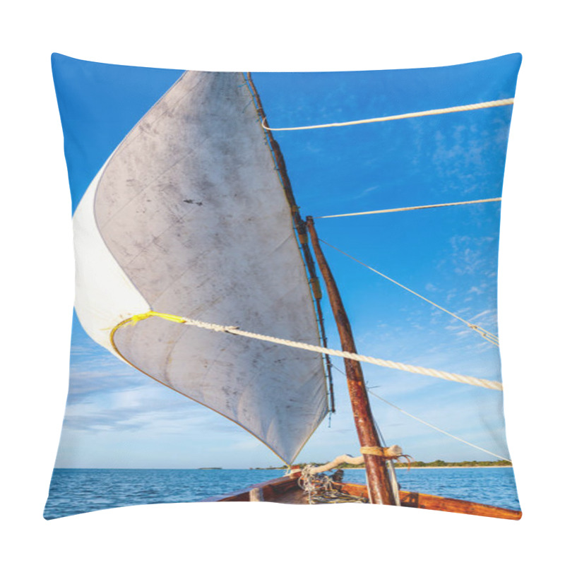 Personality  Sailing In African Dhow Pillow Covers