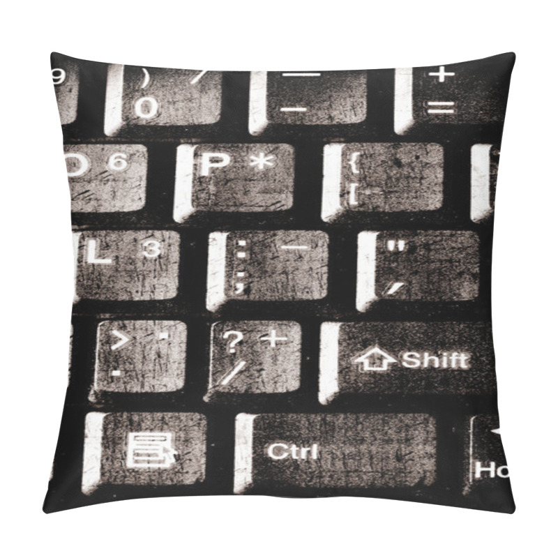 Personality  Computer Keys Pillow Covers