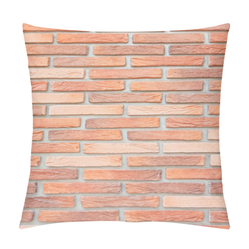 Personality  Red Brick Wall Background And Texture - Stock Image Pillow Covers