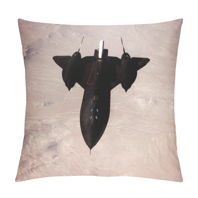 Personality  A NASA SR-71 Made Its Successful First Flight Oct. Background Template - Elements Of This Image Furnished By Nasa Pillow Covers