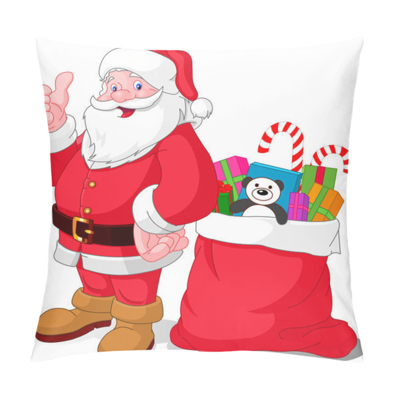 Personality  Happy Santa Pillow Covers