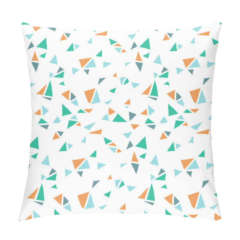 Personality  Retro Pattern Of Triangles Pillow Covers