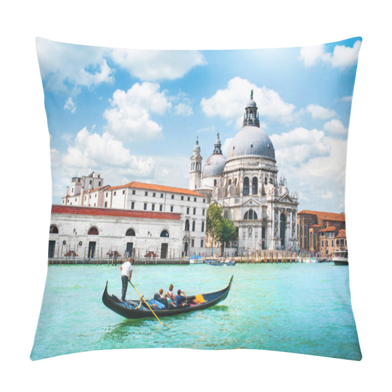 Personality  Gondola On Canal Grande, Venice, Italy Pillow Covers