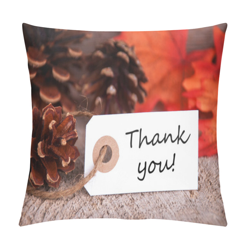 Personality  Thank You Fall Label Pillow Covers