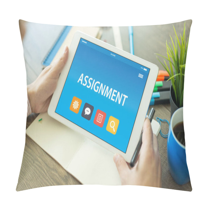 Personality  CONCEPT ON TABLET PC SCREEN Pillow Covers