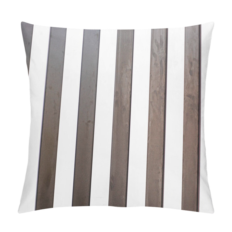 Personality  Abstract Black And White Striped Surface In The Interior Pillow Covers