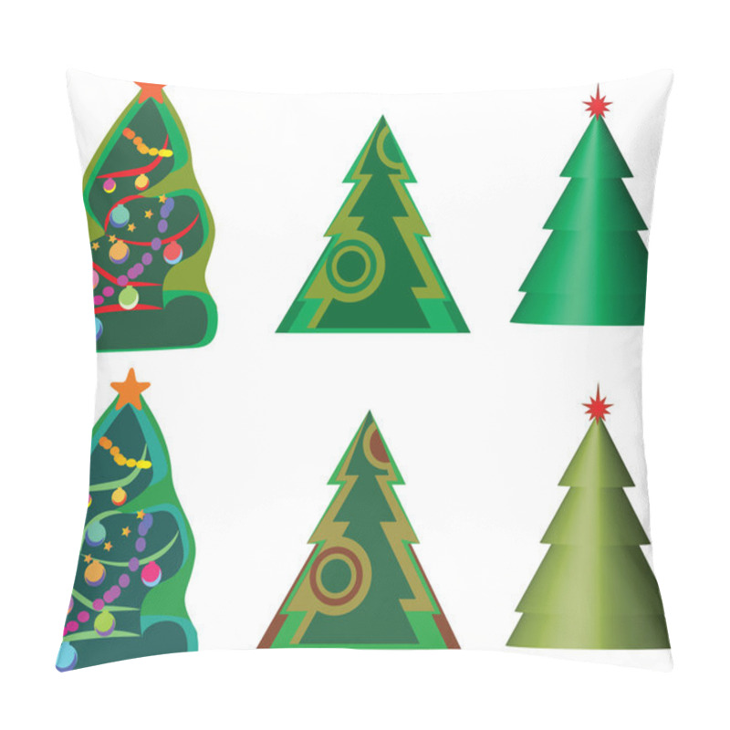 Personality  Christmas Tree Pillow Covers