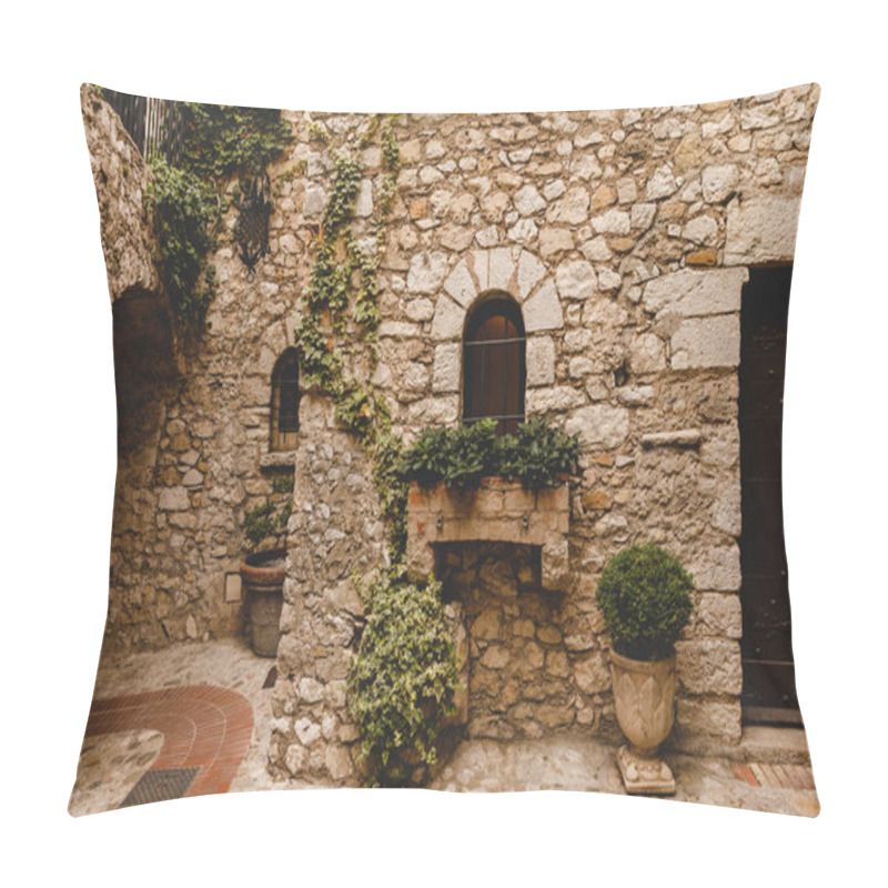 Personality  Ancient Stone Building Pillow Covers