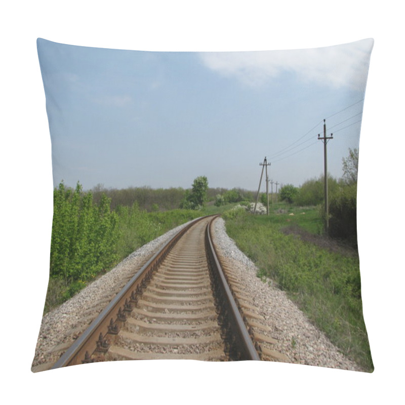 Personality  Railway Pillow Covers