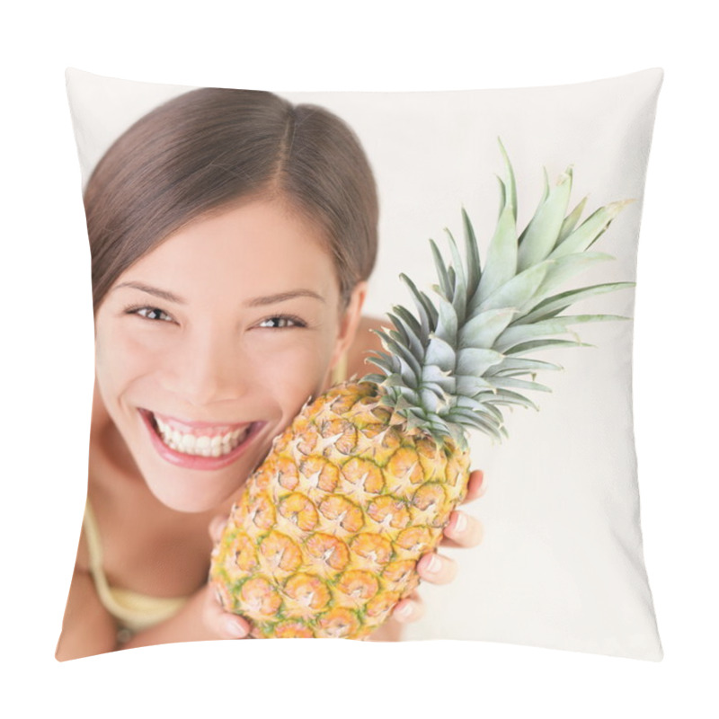 Personality  Pineapple Fruit Woman Pillow Covers