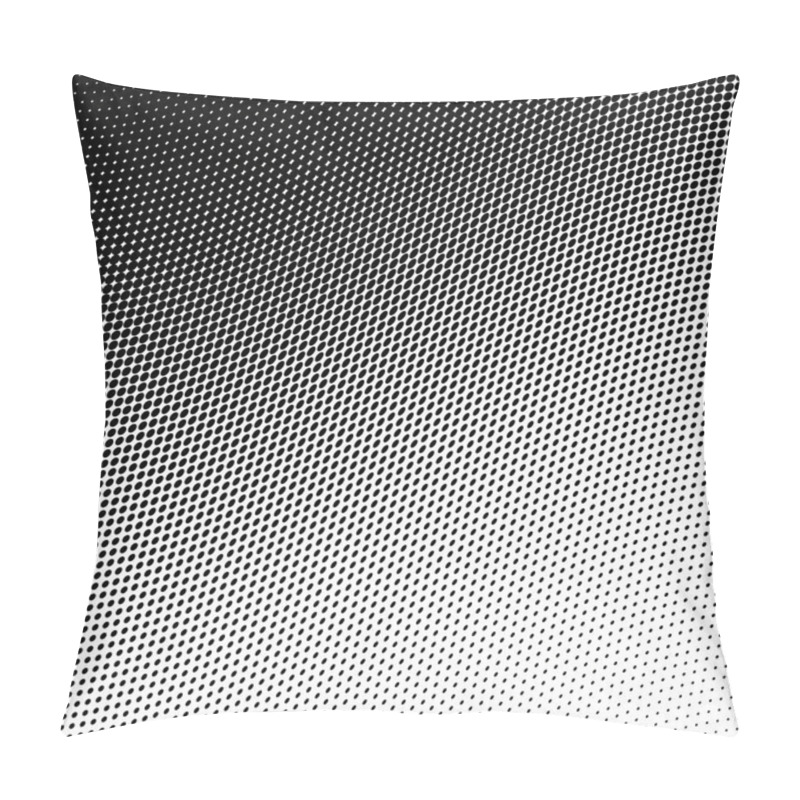 Personality  Retro Halftone Gradient Circle Background Pillow Covers