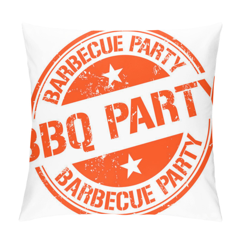 Personality  Bbq Party Stamp Pillow Covers