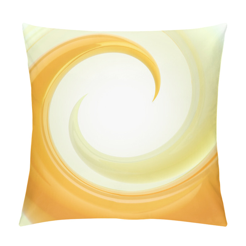 Personality  Abstract Background Made Of Spiral Twirl Pillow Covers