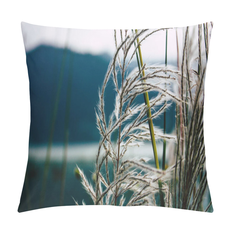 Personality  Pokhara Nepal September 21, 2018 View Of Plants And Nature From Nepal Pillow Covers