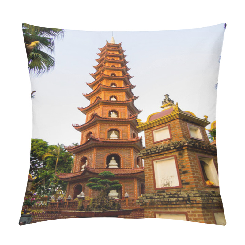 Personality  Tran Quoc Pagoda, West Lake, Hanoi, Vietnam   Pillow Covers