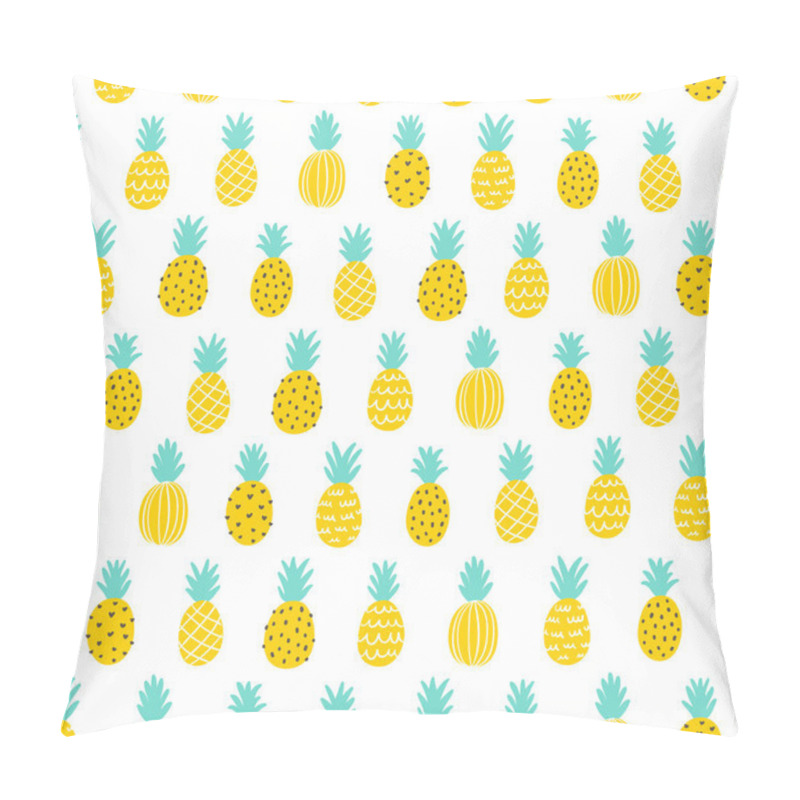 Personality  Pineapple Seamless Pattern Pillow Covers