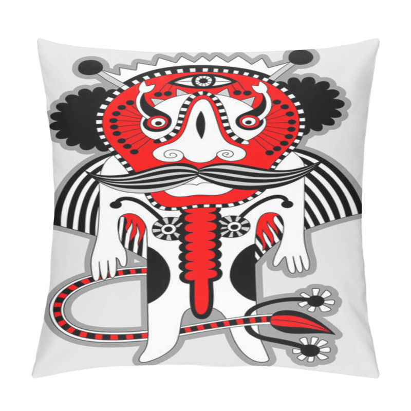 Personality  Fantasy Monster Personage Pillow Covers