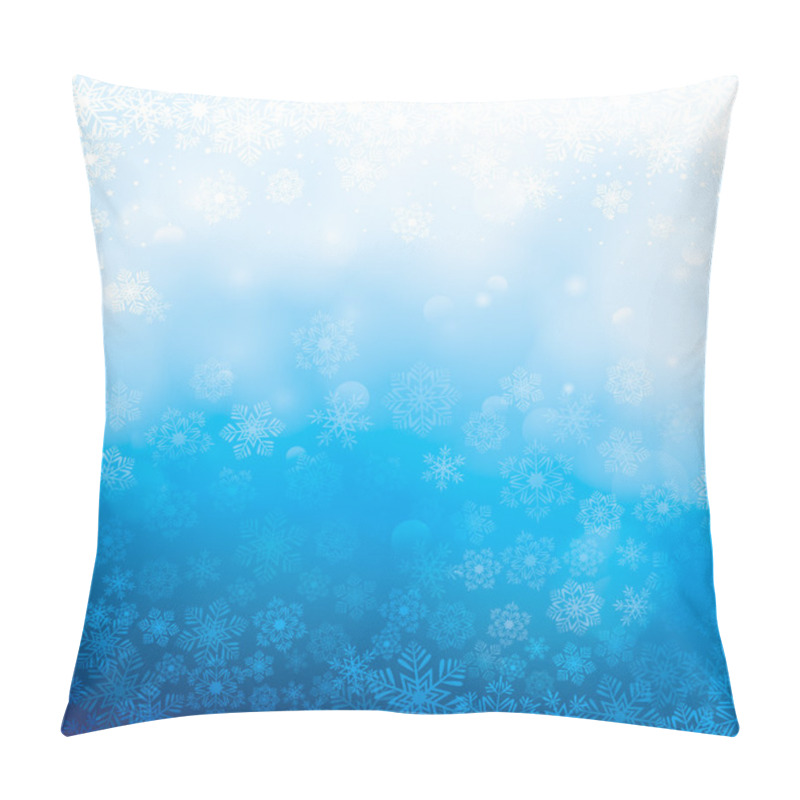 Personality  Abstract Winter Background Pillow Covers