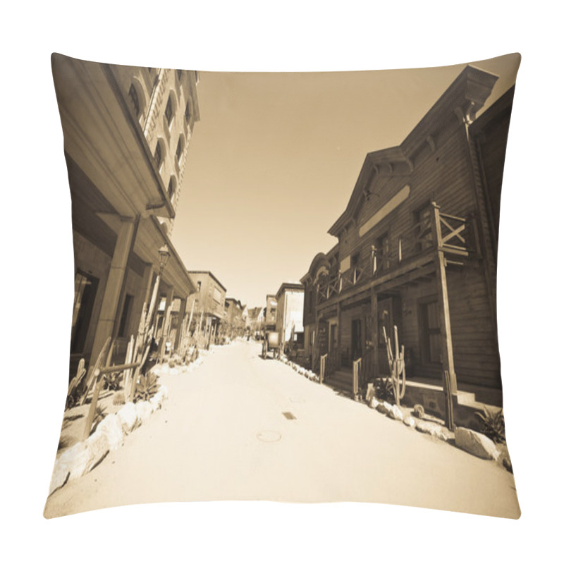 Personality  Wild West Town Pillow Covers