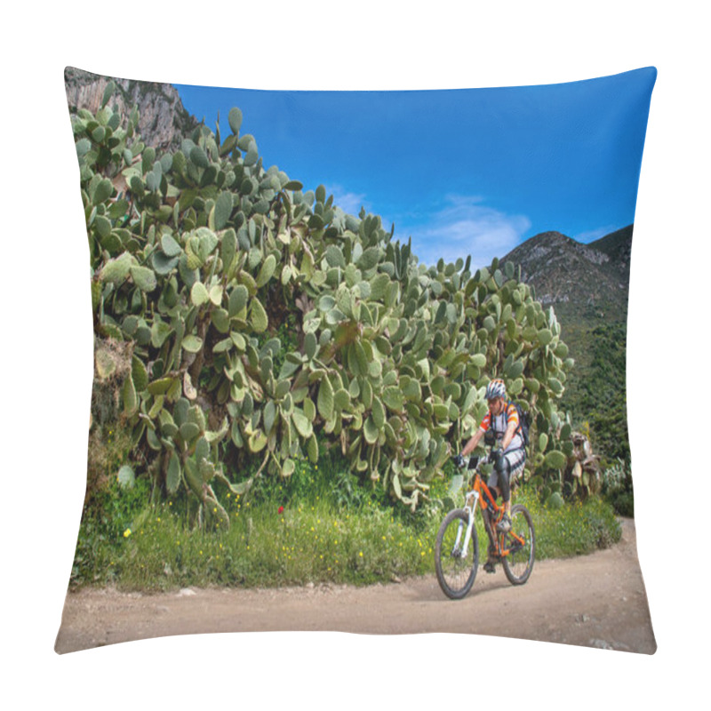 Personality  Sardinia Between Mountains And Sea - Riding Mountain Bike Pillow Covers