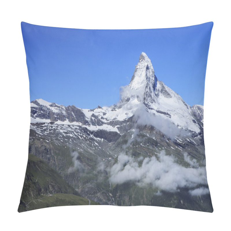 Personality  Iconic Matterhorn Peak In Swiss Pillow Covers