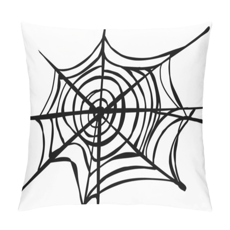 Personality  Doodle Spider Web Pillow Covers