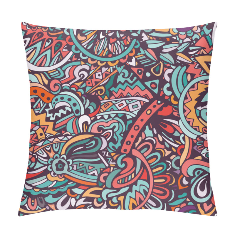 Personality  Abstract Background Sketchy Doodle Wallpaper Pillow Covers