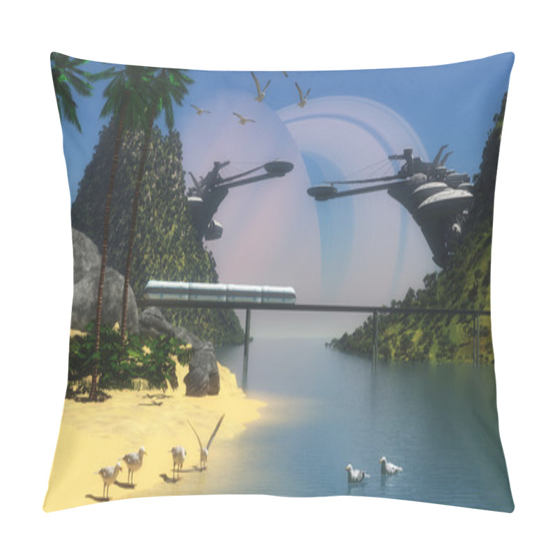 Personality  Enceladus Moon Terraformation Pillow Covers