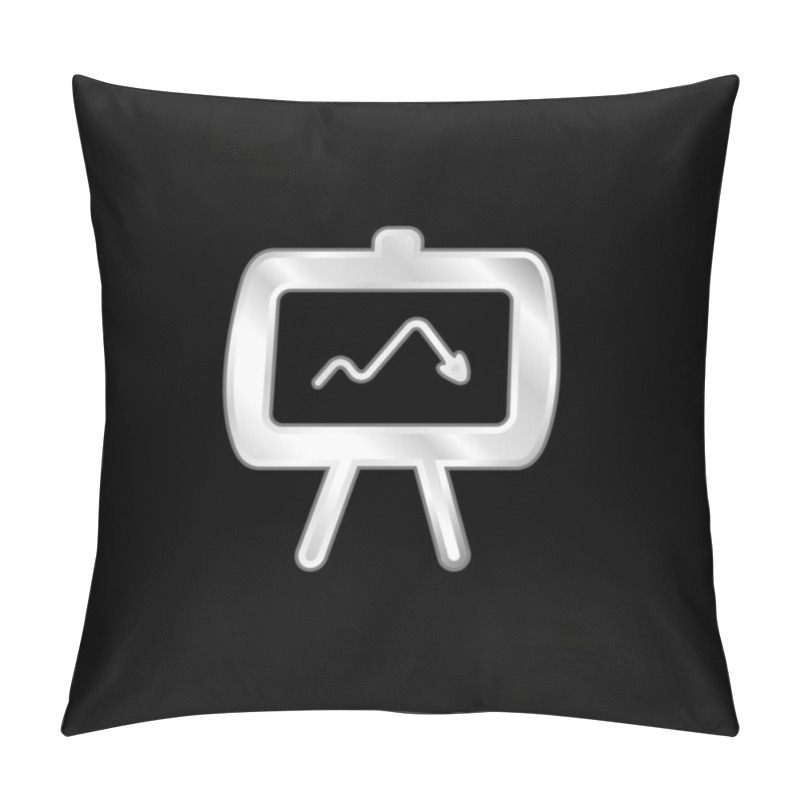 Personality  Arrows Silver Plated Metallic Icon Pillow Covers