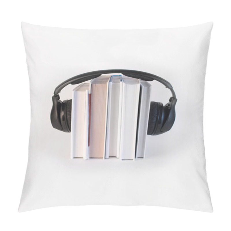 Personality  Five Books On A White Background Vertically On Top Of Them Surro Pillow Covers