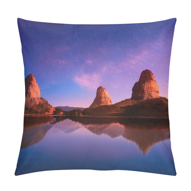 Personality  Magical Landscapes, Made With The Technique Of 3d Rendering Pillow Covers