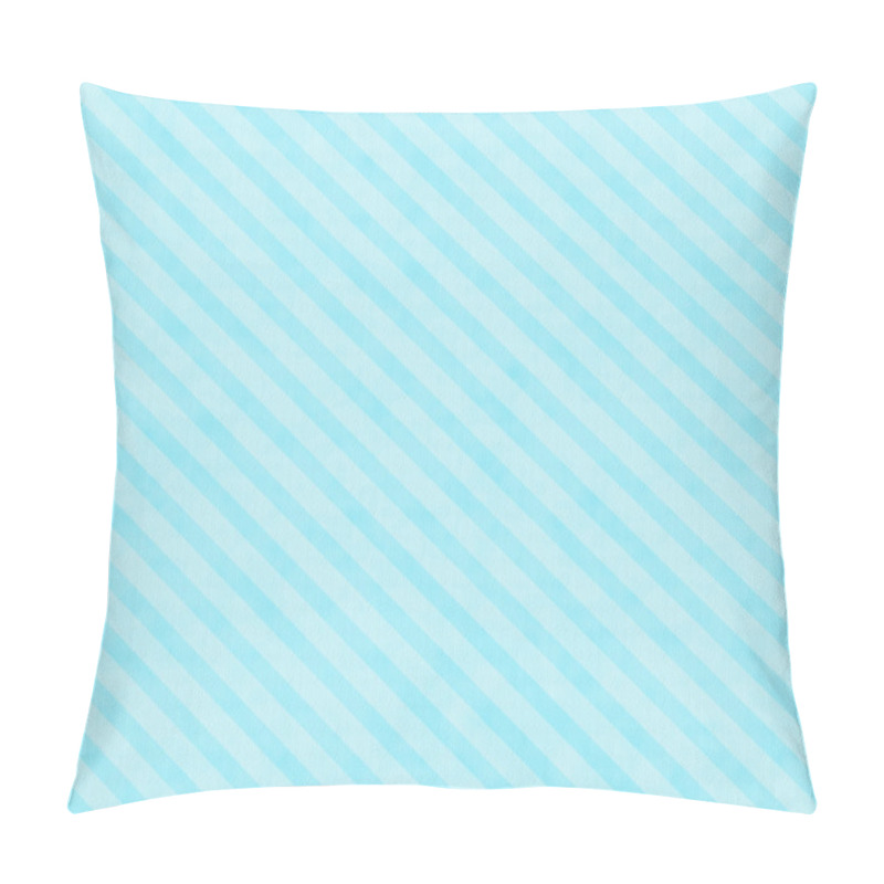 Personality  Blue Striped Fabric Background Pillow Covers