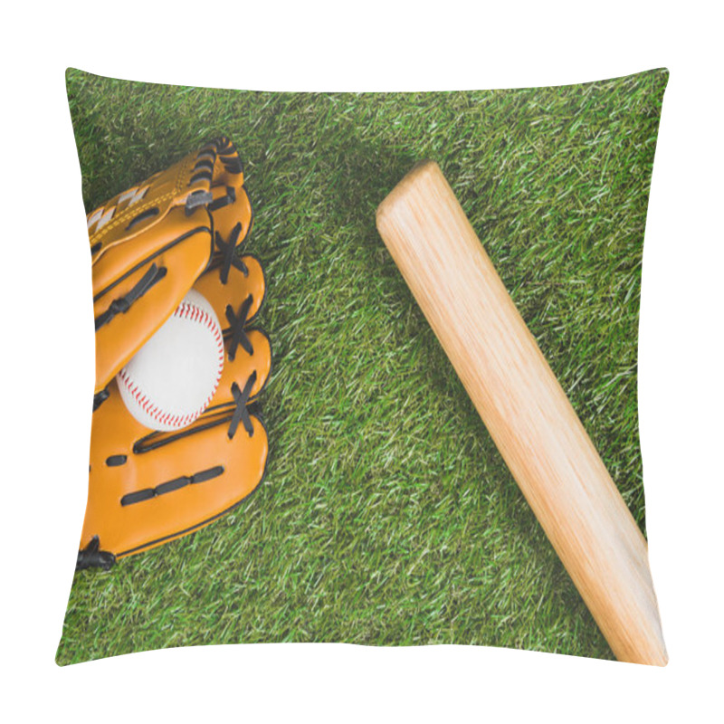 Personality  Baseball Bat And Ball  Pillow Covers