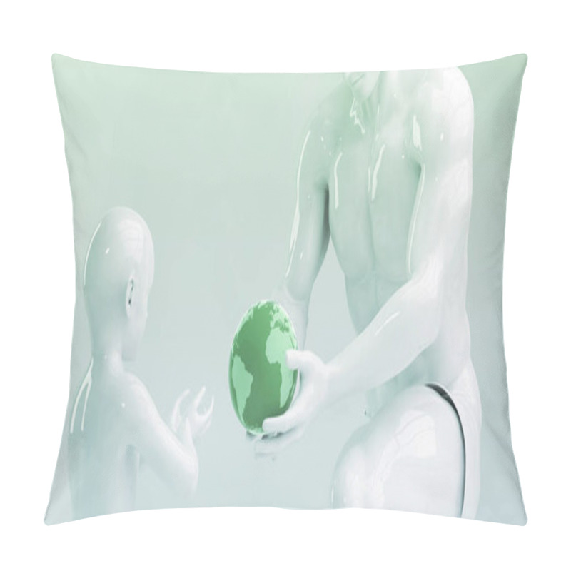 Personality  Inheriting A Sustainable World Pillow Covers