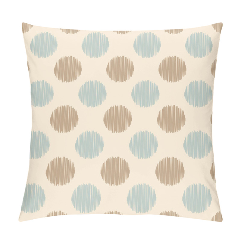 Personality  Seamless Abstract Circles Pillow Covers