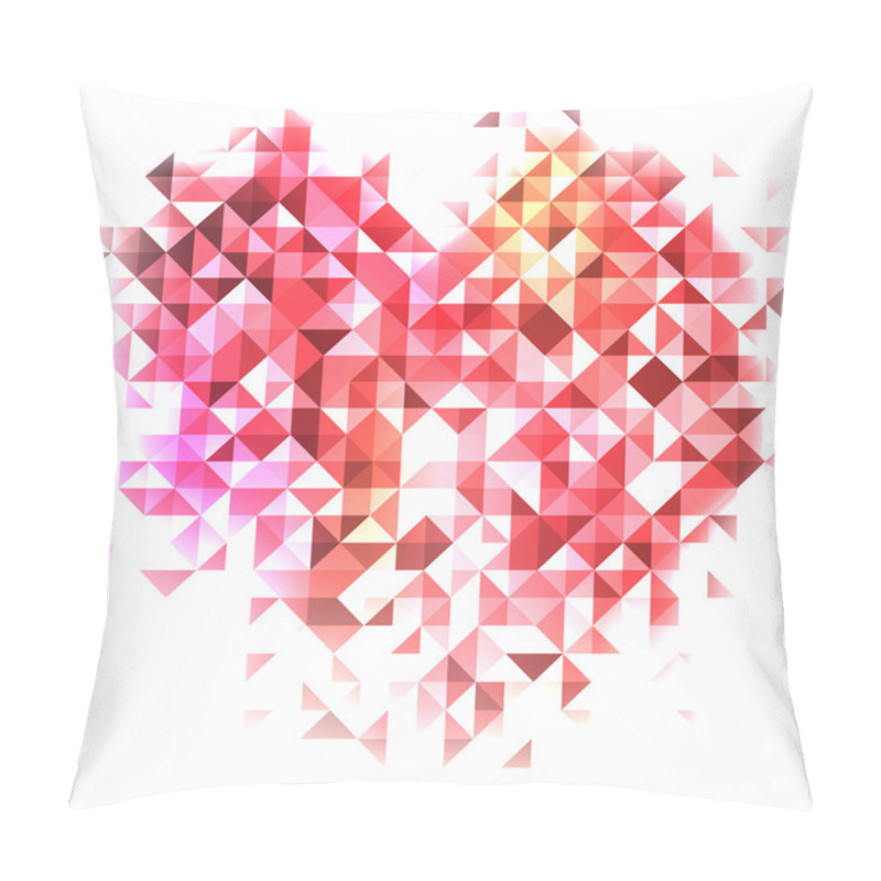 Personality  Violet Triangles Pillow Covers