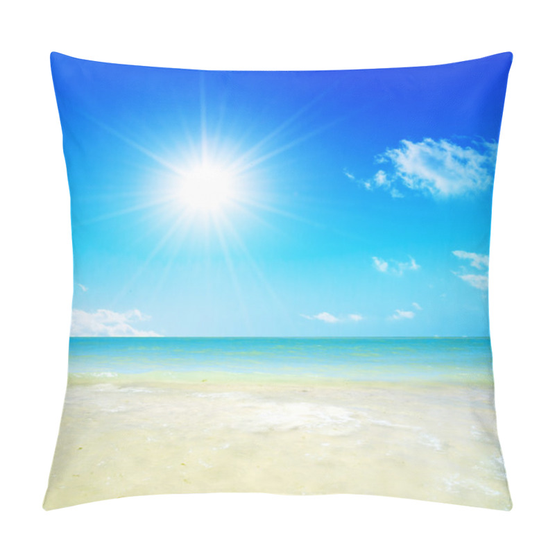 Personality  Tropical Beach Pillow Covers