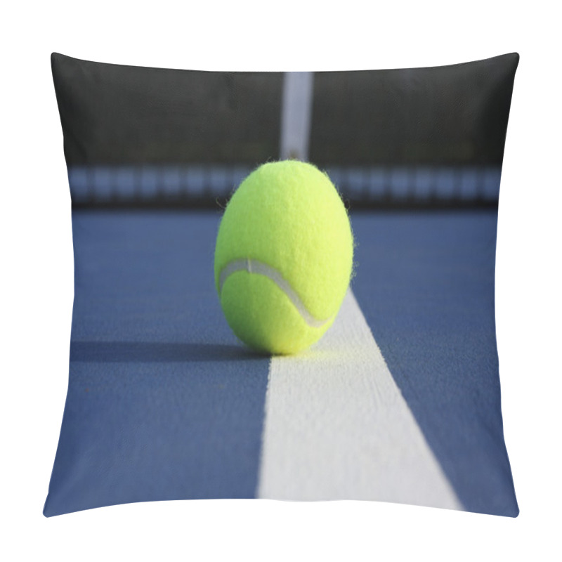 Personality  Tennis Ball On The Court Pillow Covers