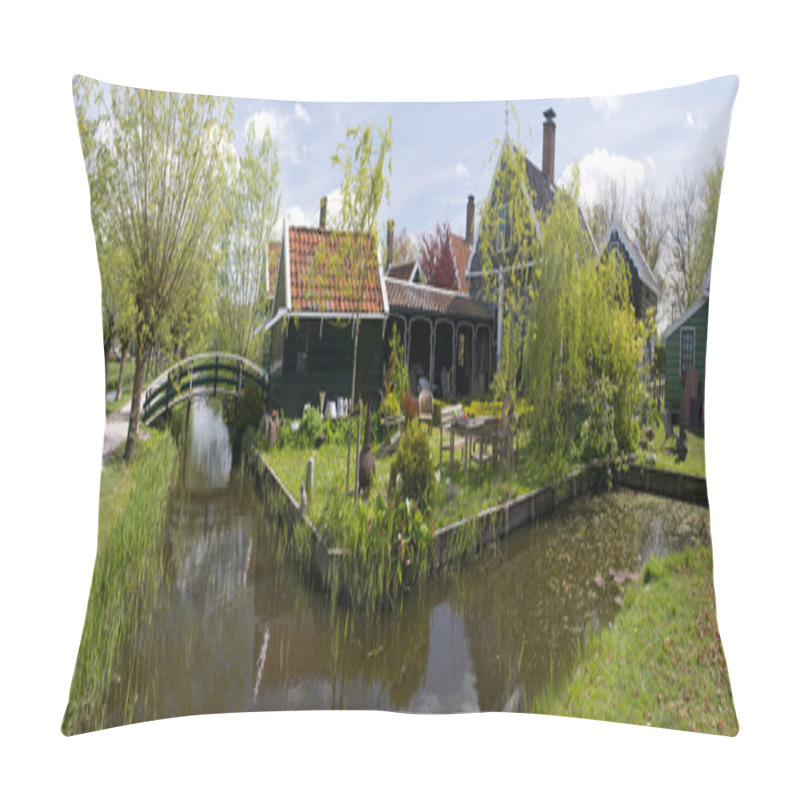 Personality  Zaanse Schans Town, Holland Pillow Covers