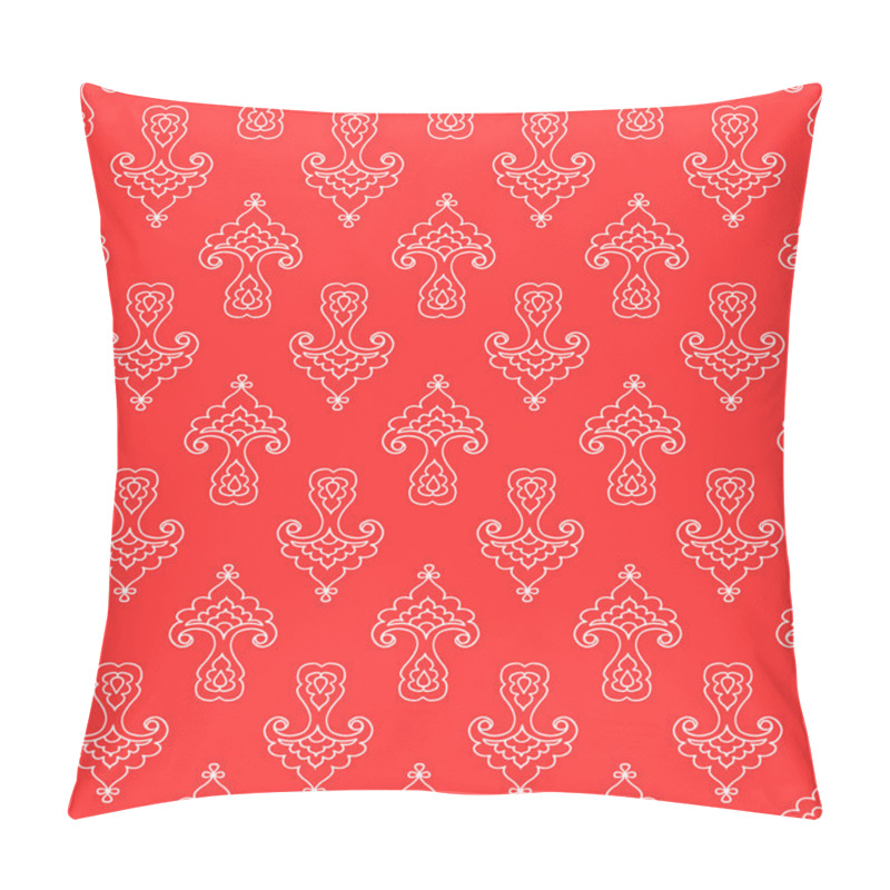 Personality  Tatar Stylized Flower Pattern. Pillow Covers