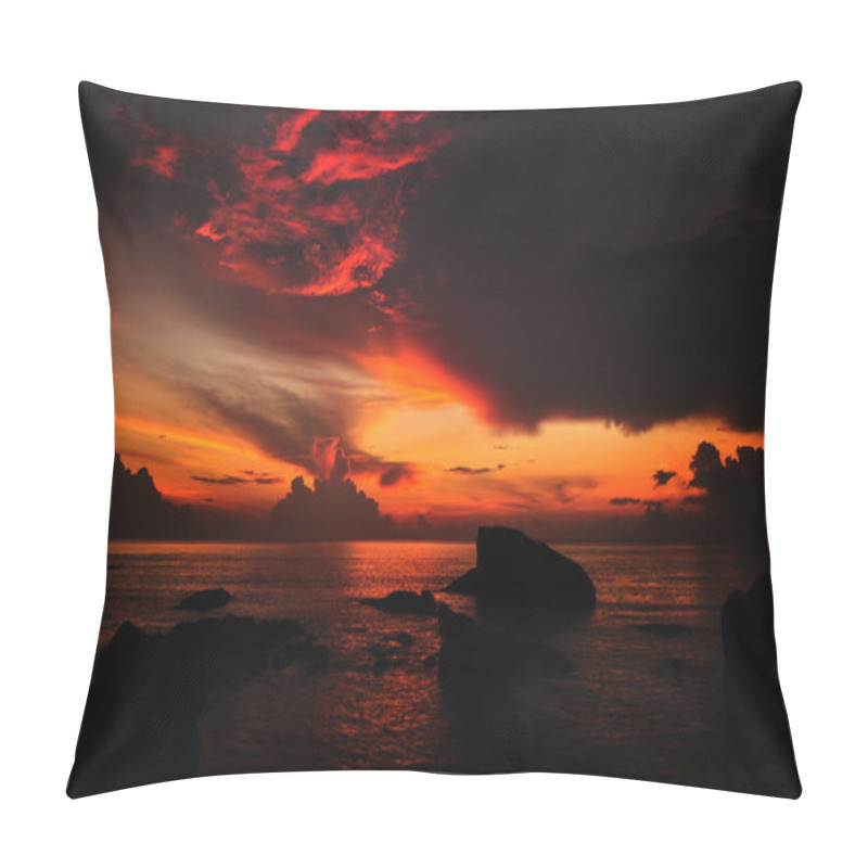 Personality  Sun Rising. Pillow Covers