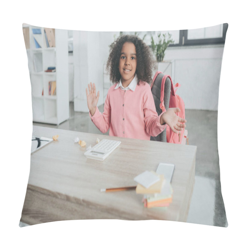 Personality  Little African American Businesswoman Pillow Covers