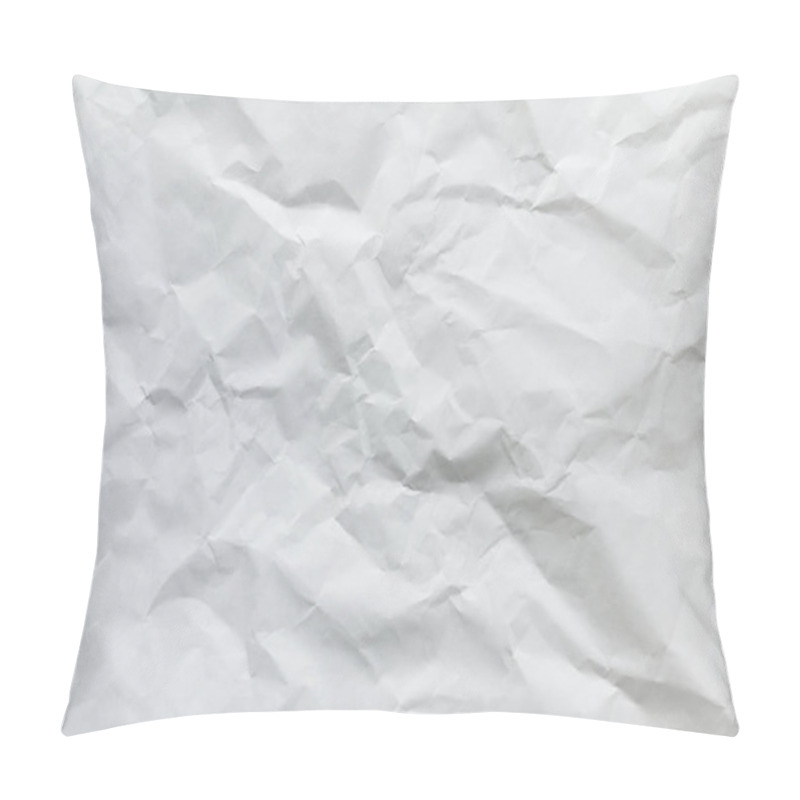 Personality  Wrinkled White Packing Paper Texture  Pillow Covers