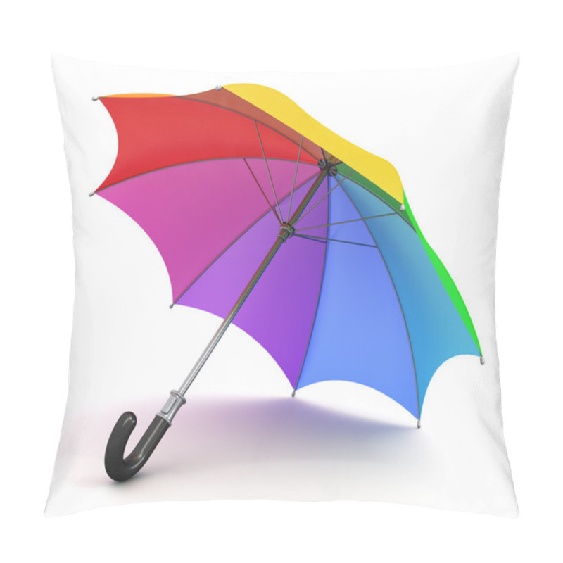 Personality  Rainbow Umbrella Pillow Covers