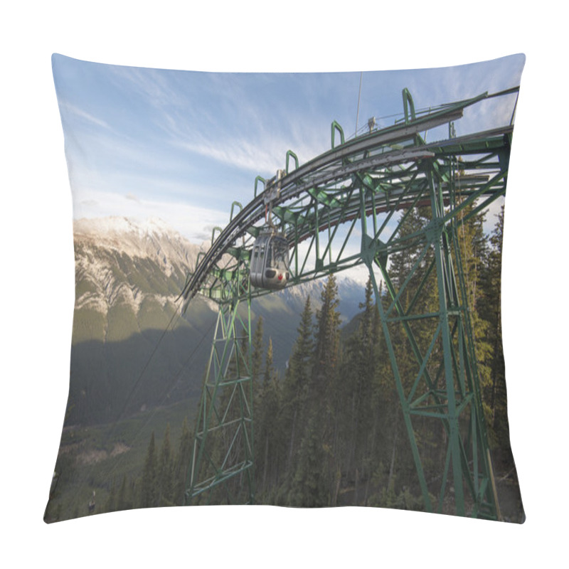 Personality  Sulfer Mountain Banff Gondola Pillow Covers