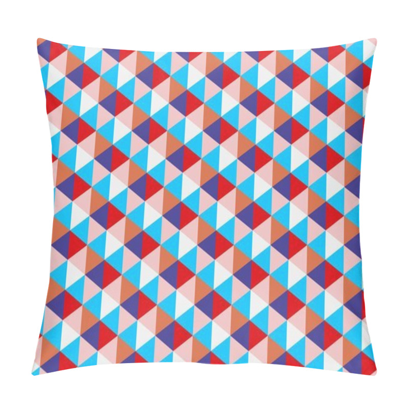 Personality  Seamless Abstract Background With Geometric Elements Pillow Covers