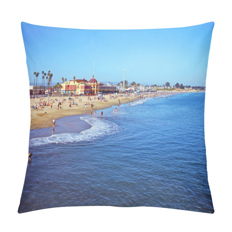 Personality  Beach Broadwalk, Santa Cruz Pillow Covers