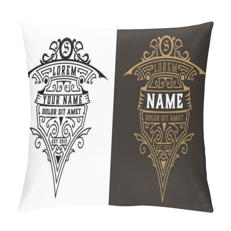 Personality  Premium Quality Design. Baroque Ornaments And Floral Details. Or Pillow Covers