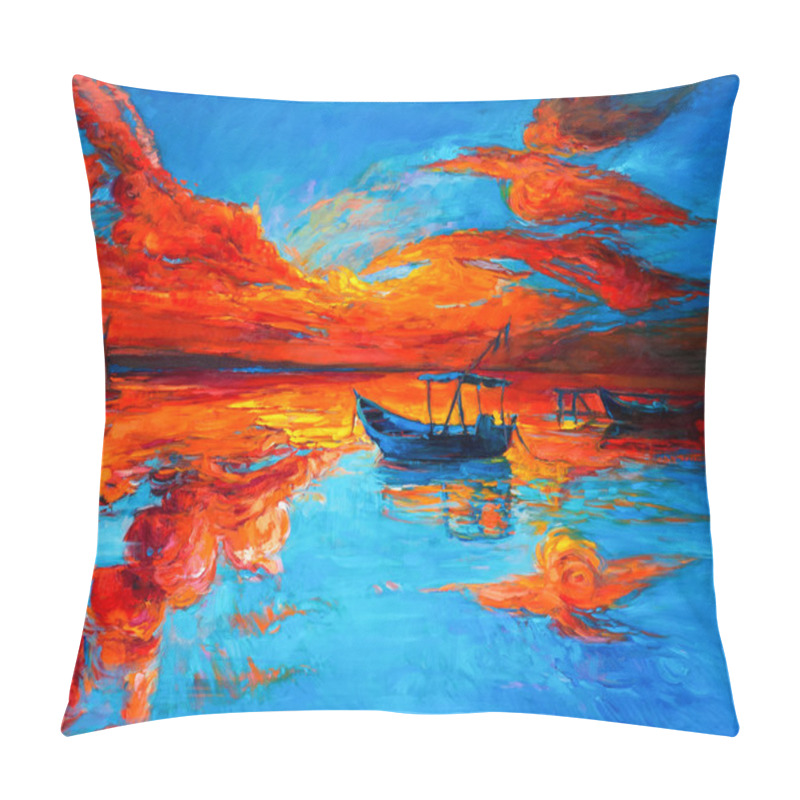 Personality  Boats Pillow Covers